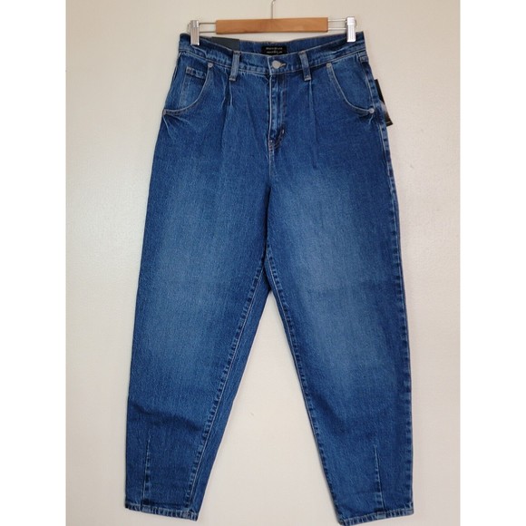 Banana Republic Denim - BANANA REPUBLIC High Rise Balloon Jeans Medium Wash Size 28/6 Tall 90s NWT